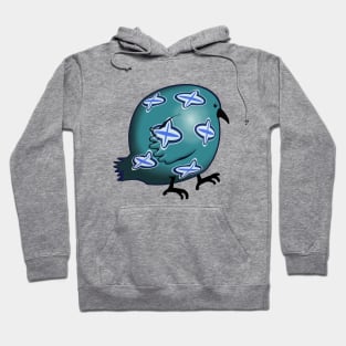 Fat dove art Hoodie